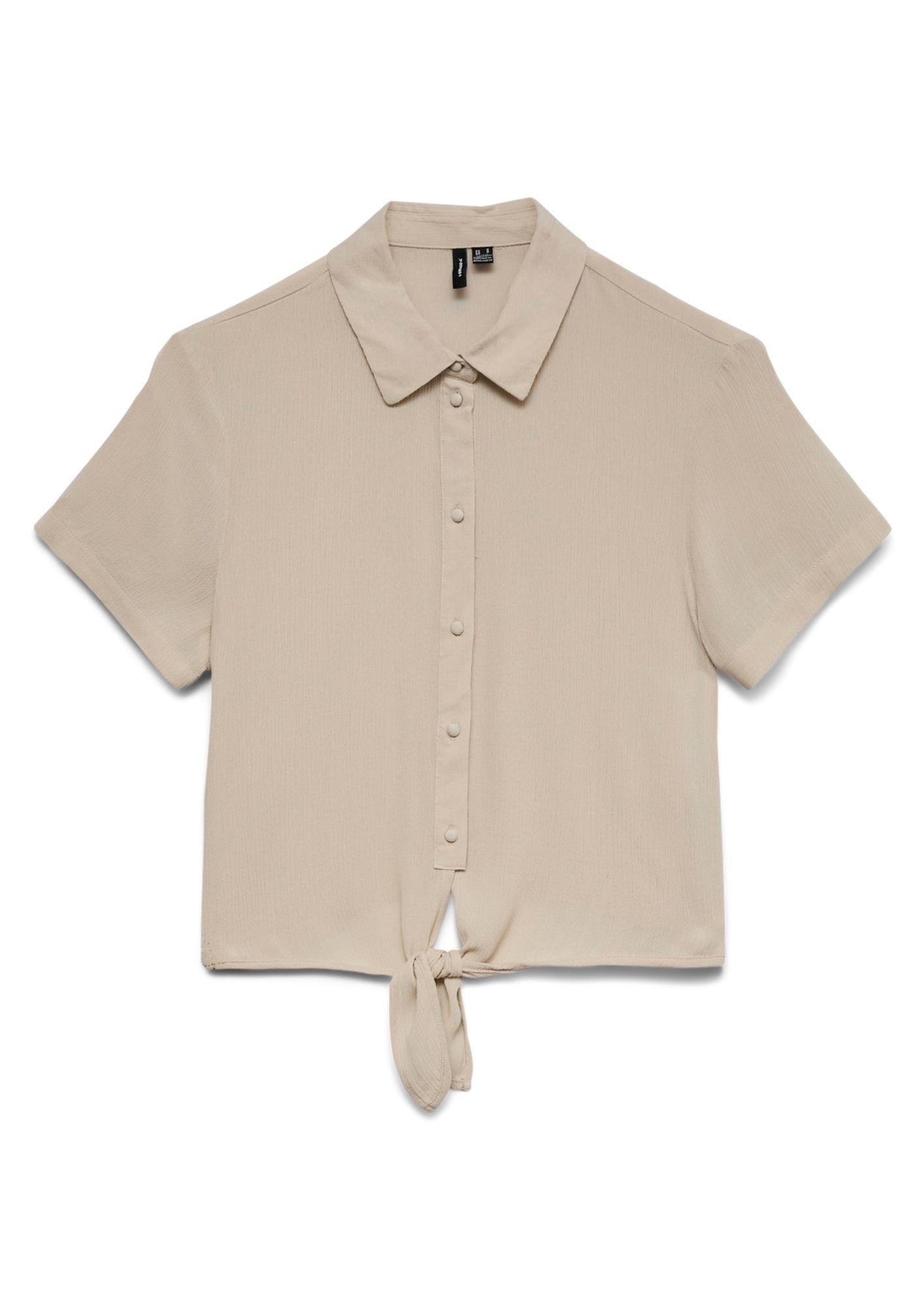 Vero Moda Camicia Donna Menny Beige 10303694 Silver Lining Calli VERO MODA 