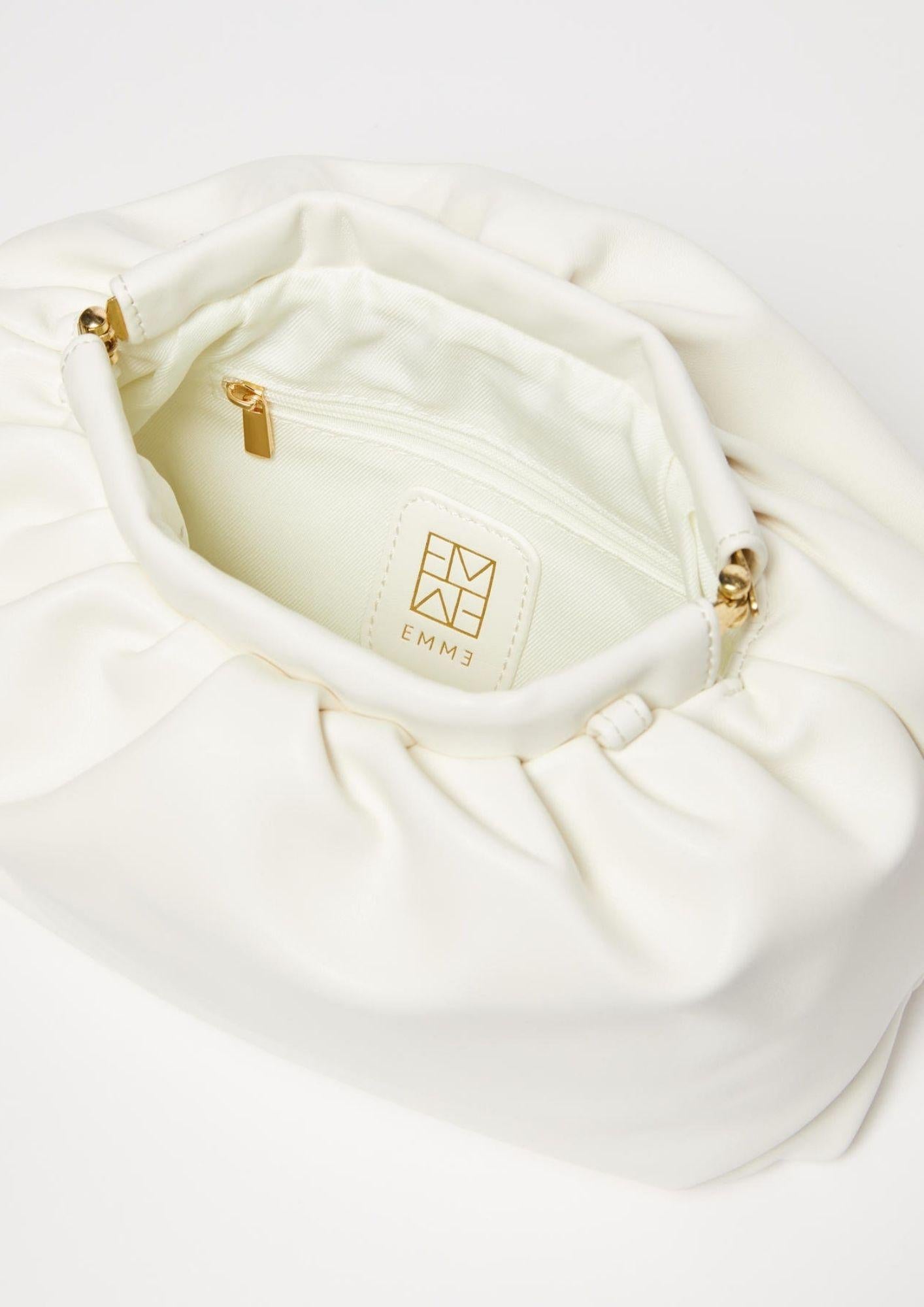 Emme Marella Borsa Donna Emmcose Bianca 2615511011200 001 EMME MARELLA 