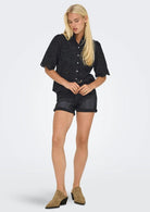 Only Camicia Donna Valais Nero 15351106 Black ONLY 