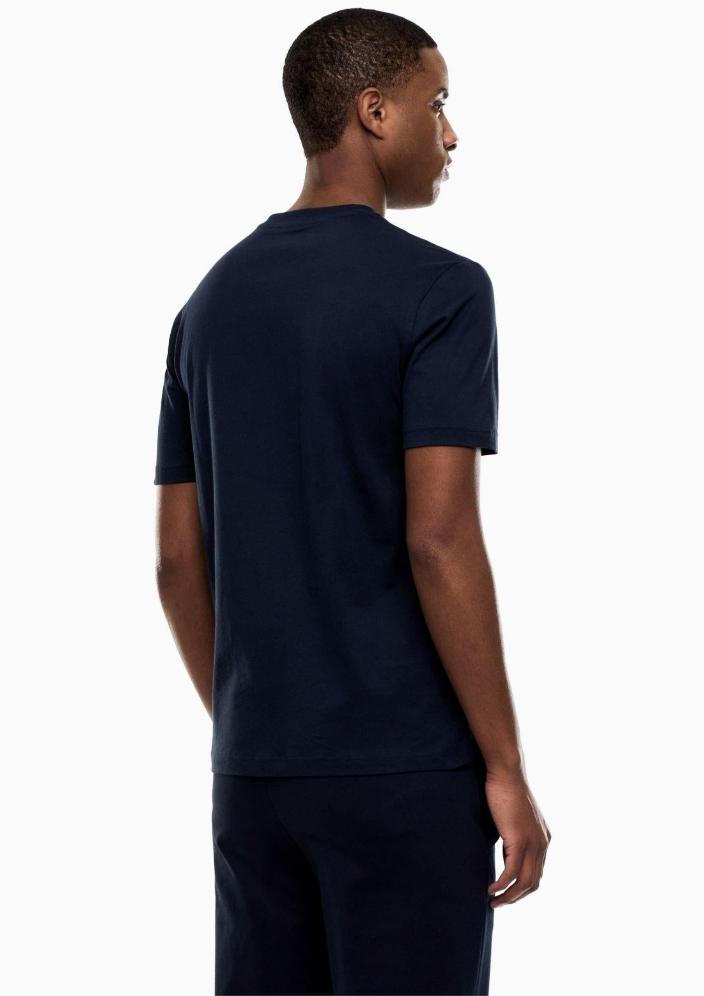 EA7 Emporio Armani T-Shirt Blu 7M001307 AF10375 UB102 EA7 EMPORIO ARMANI 