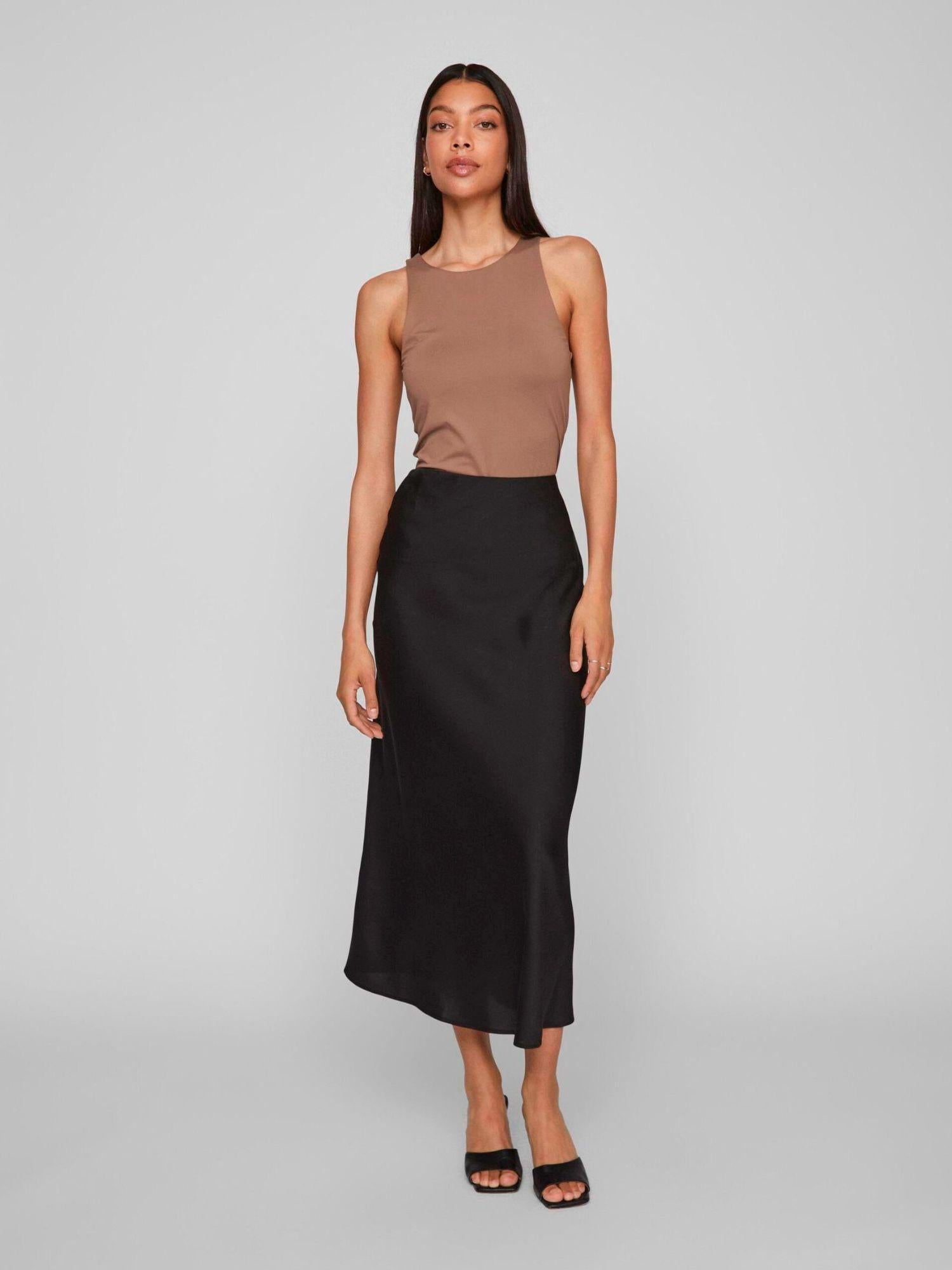Vila Gonna Donna Nero Viellette 14084182 Black VILA 