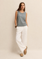 Emme Marella Canotta Donna Emmnembi Carta Da Zucchero 2615161011200 002 EMME MARELLA 