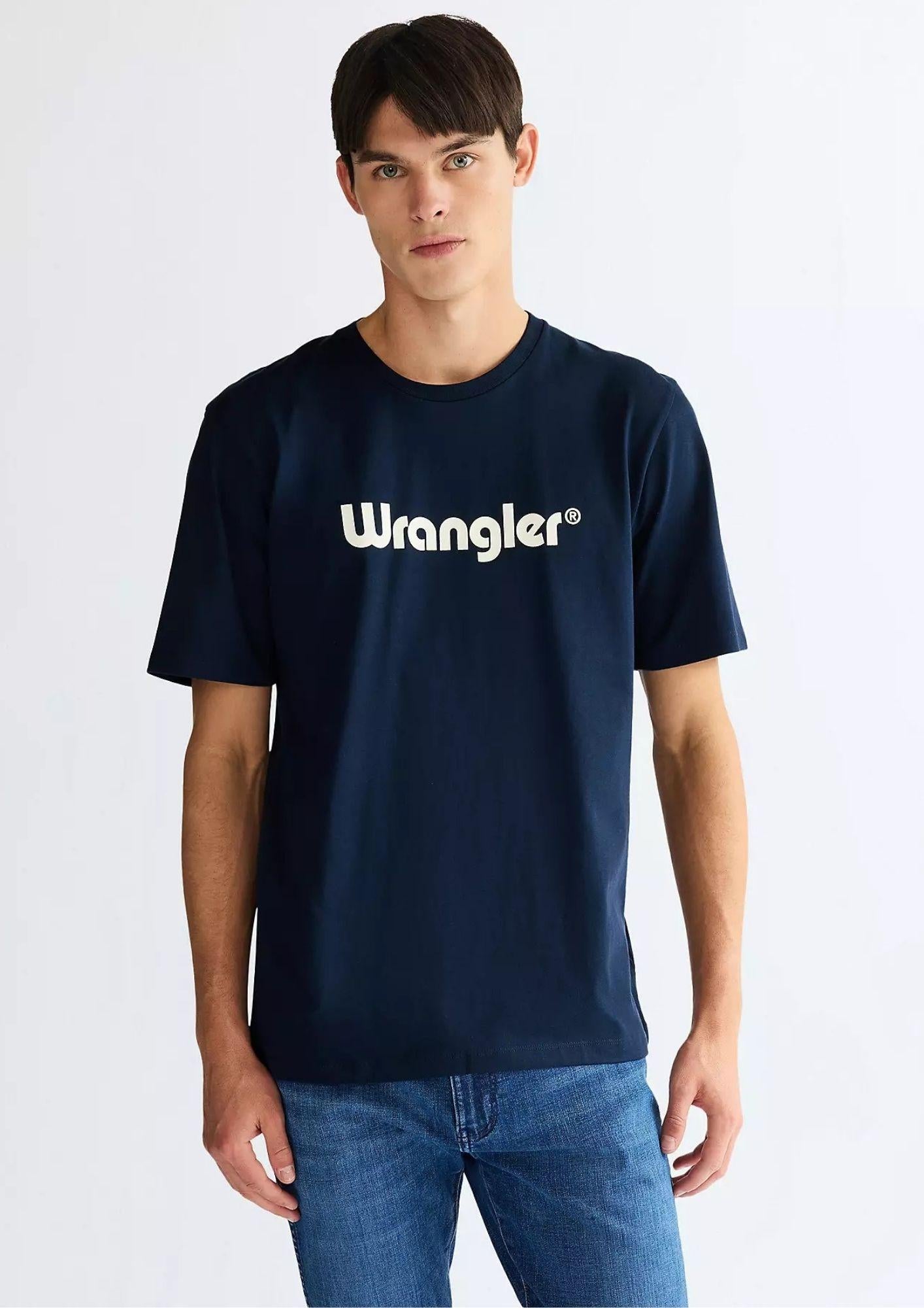 Wrangler T-Shirt Uomo Blu 112350524 BLUE WRANGLER 