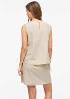 Vila Top Donna Prisilla Beige 14113501 Super Light Natural VILA 