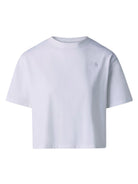 The North Face T-Shirt Donna Bianca Evolution Simple Dome Cropped Relaxed NF0A8FDH FN4 THE NORTH FACE 