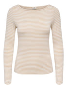 Jacqueline De Yong Maglia Donna Sandshell Jdysissy 15364527 Sandshell CLOUD DANCER JACQUELINE DE YONG 