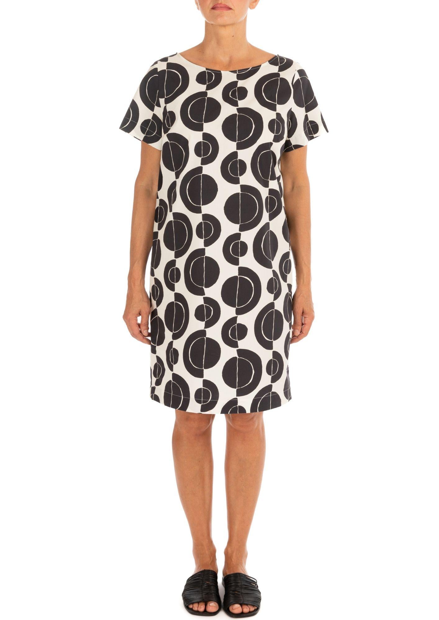 Diana Gallesi Vestito Donna Bianco Latte e Nero 7018R005026N 01 DIANA GALLESI 