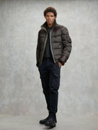 Blauer Giacca Invernale Uomo Organ Nero Oliva BLUC02028 7280 969 BLAUER 