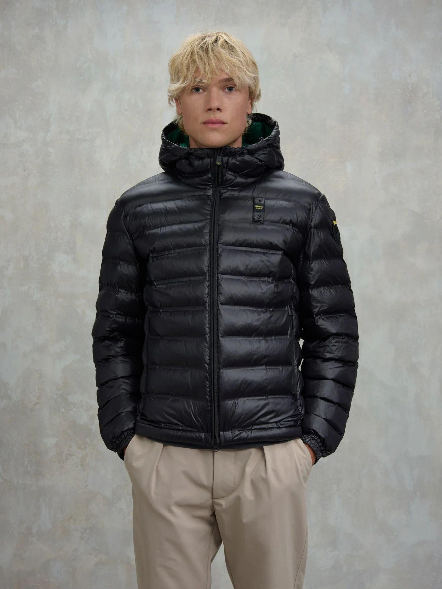 Blauer Giacca invernale Charles Uomo Nero interno verde BLUC02132 7284 999 BLAUER 