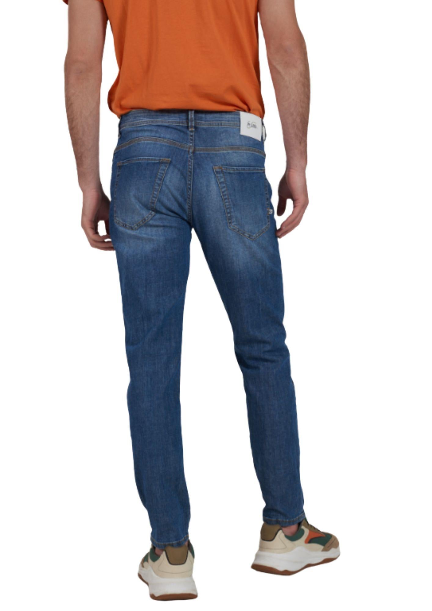 Yes Zee Jeans Uomo Blu Denim Medio P601 F906 J711 YES ZEE 