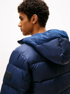 Tommy Hilfiger Giubbino imbottito con cappuccio e logo Uomo Dark blue DM0DM22044 C1G TOMMY HILFIGER 