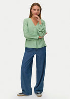 Vero Moda Blusa Donna Urli Verde 10338835 Mistletoe VERO MODA 