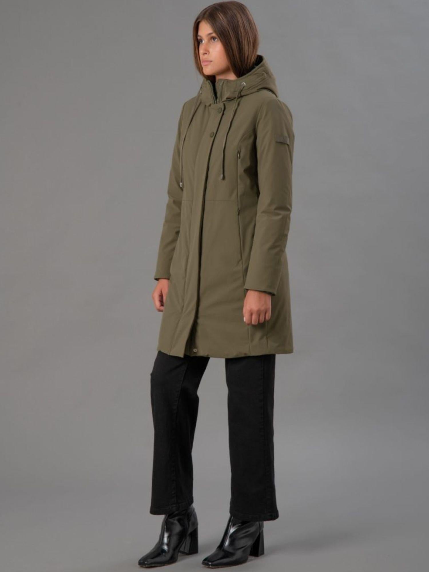 Rihunik Giubbino Donna Nizza25 Verde RIW279J F0120 102 RIHUNIK 