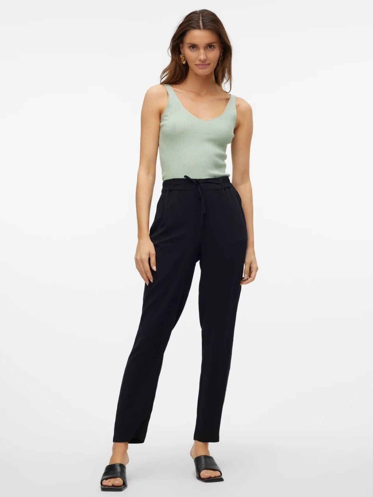 Vero Moda Pantalone Donna Easy Nero 10302045 Black VERO MODA 