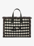 Sun68 Borsa Donna Cali Midi Tartan Nero X45213 11 SUN68 