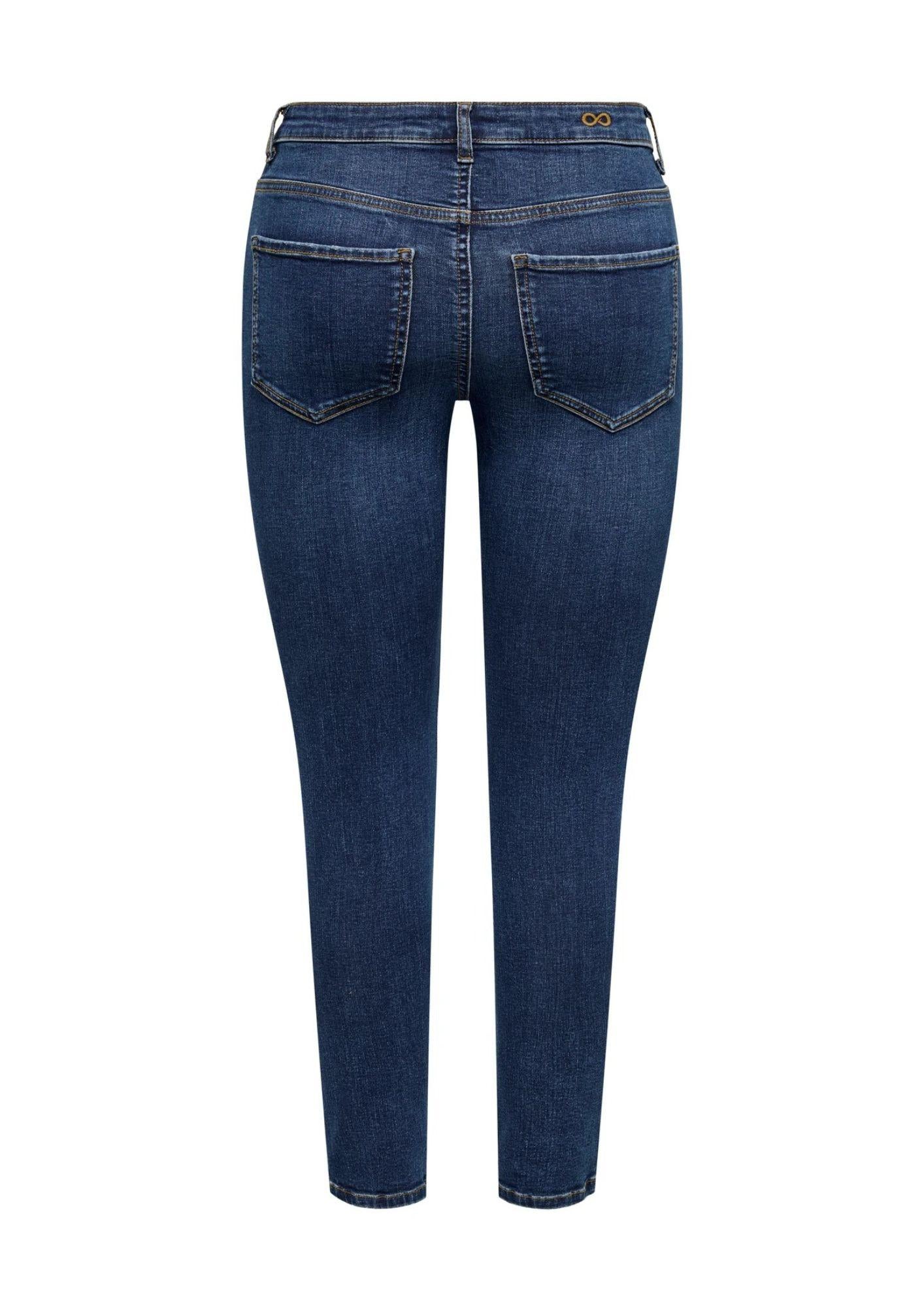 Jacqueline De Yong Jeans Donna Fina Blu scuro 15346536 Dark Blue Denim JACQUELINE DE YONG 