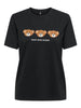 Only ONLTERESA T-Shirt Donna Nero