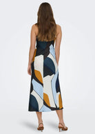 Only Abito Donna Chigo Blu Fantasia 15354751 Navy Blazer ONLY 
