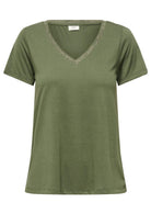 Jacqueline De Yong Top Donna Dalila 15317565 Chive GOLD JACQUELINE DE YONG 