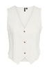 Gilet Donna Bianco Neve