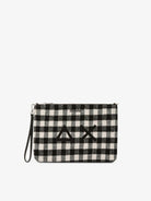 Sun68 Pochette Tartan Nera Scacchi X45212 11 SUN68 