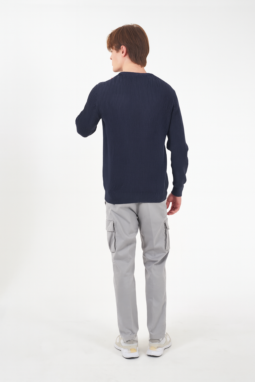 Yes Zee Maglia Girocollo Uomo Blu M805 HN00 0713 YES ZEE 
