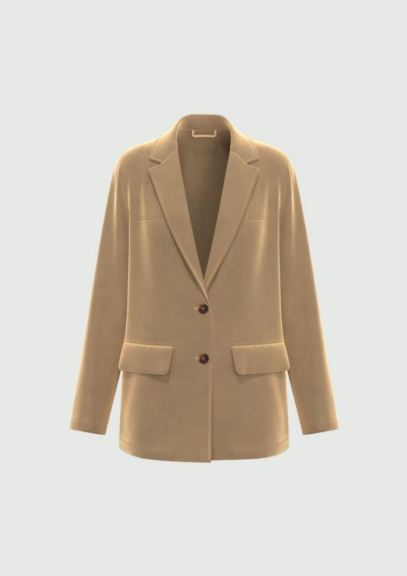 Emme Marella Giacca Donna Emmecerchio Beige 2615901031200 001 EMME MARELLA 