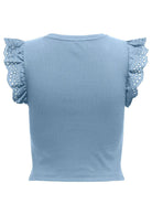 Only Top Donna Mathilda Azzurro 15308890 Soft Chambray ONLY 