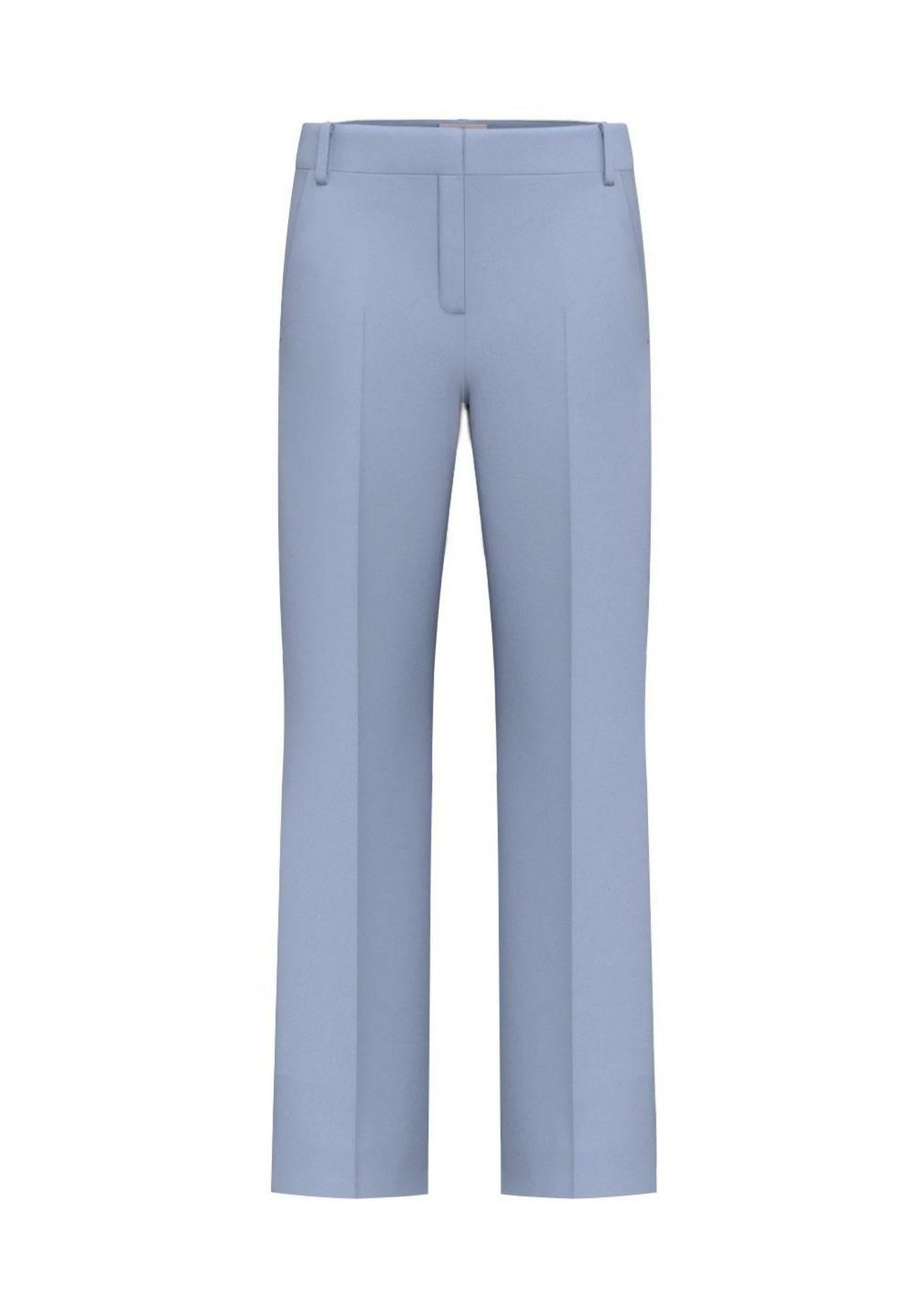 Emme Marella Pantalone Donna Emmfarnese2 Azzurro 2615131341200 004 EMME MARELLA 