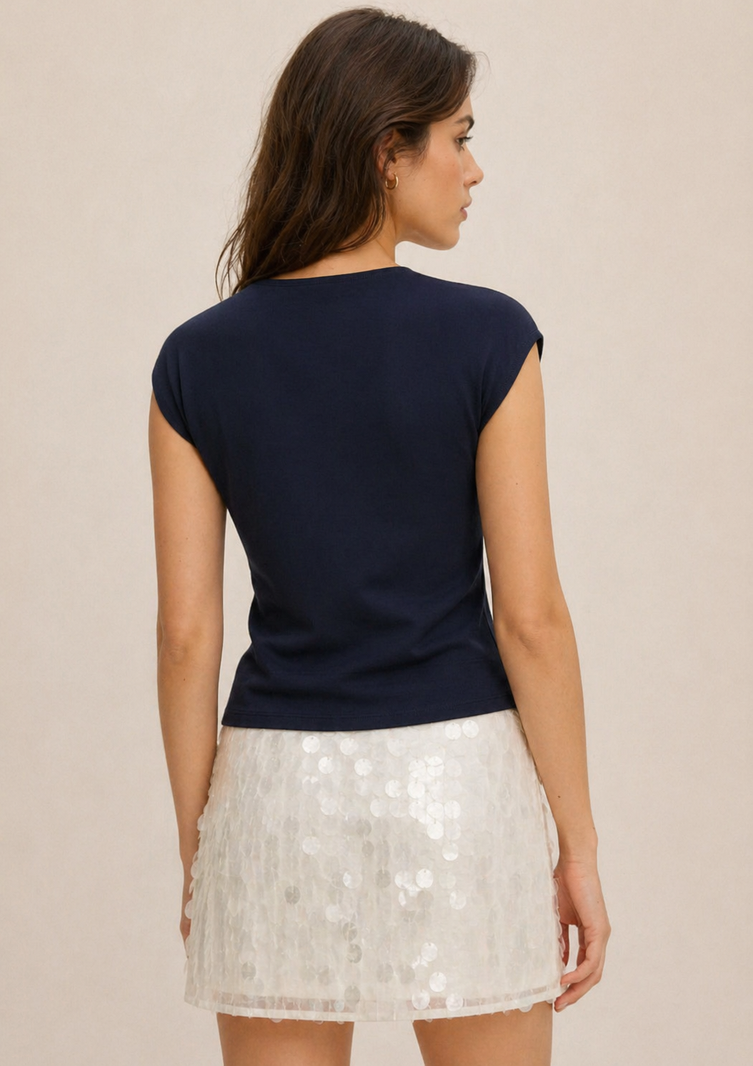 Emme Marella Top Donna Emmognuno Blu 2615361231200 009 EMME MARELLA 