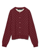 Vero Moda VMSABA Cardigan Donna Syrah W. BIRCH 10330833 Syrah VERO MODA 