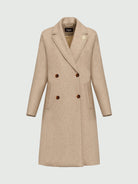 Emme Marella Cappotto doppiopetto Donna Roll Bianco sporco 2525016022200 001 EMME MARELLA 