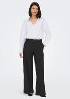 Jacqueline De Yong Pantalone Donna Dora Nero 15361050 Black JACQUELINE DE YONG 