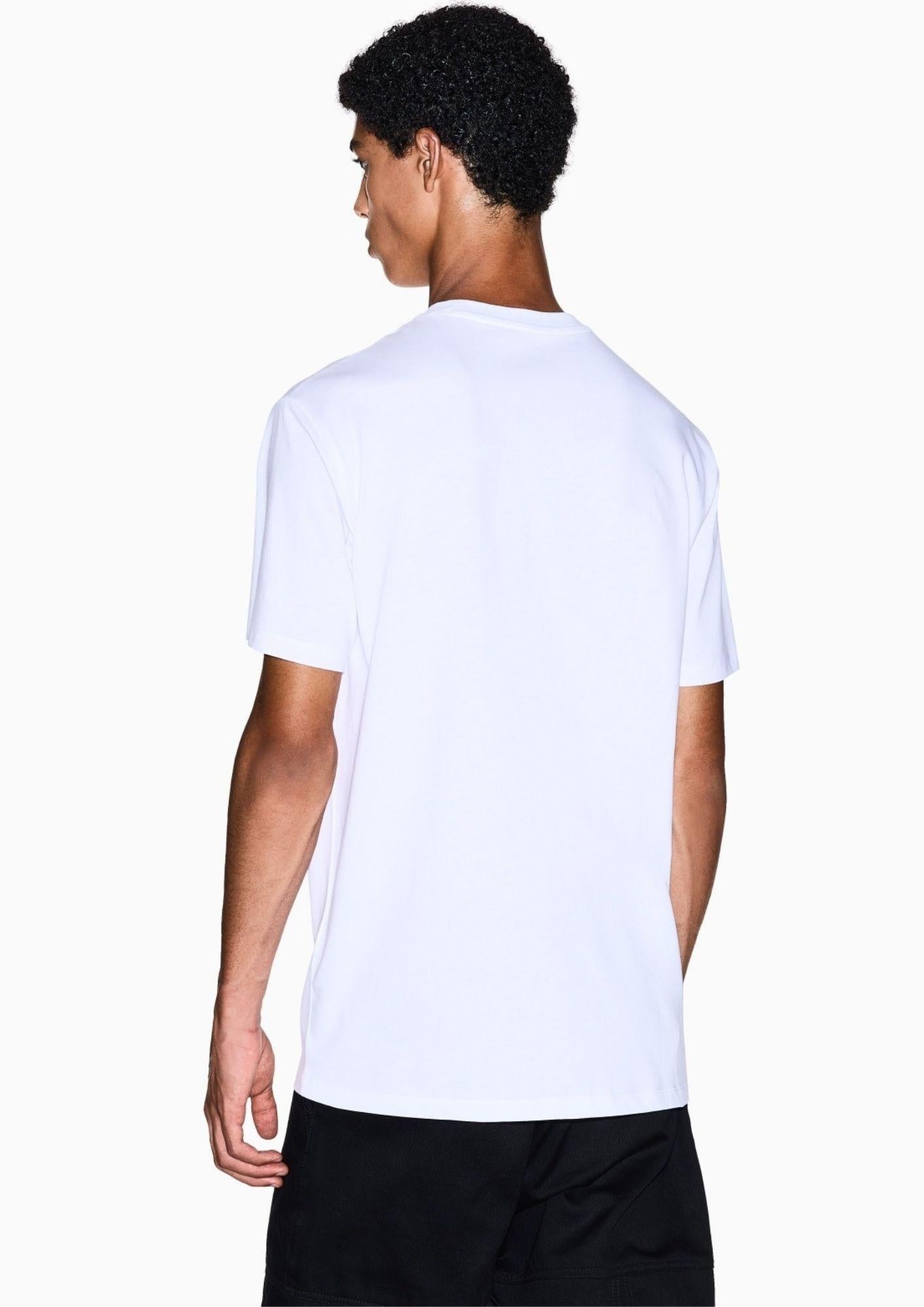 Armani Exchange T-Shirt Uomo Bianca XM001281 AF10361 U0002 ARMANI EXCHANGE 