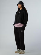 The North Face Felpa con cappuccio corta in vita Essential Donna TNF Black NF0A89EX JK3 THE NORTH FACE 