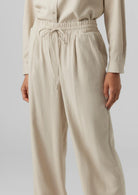 Vero Moda Pantalone Donna Jesmilo Grigio 10287363 Silver Lining VERO MODA 