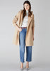 Emme Marella Cappotto Donna Oblato Cammello