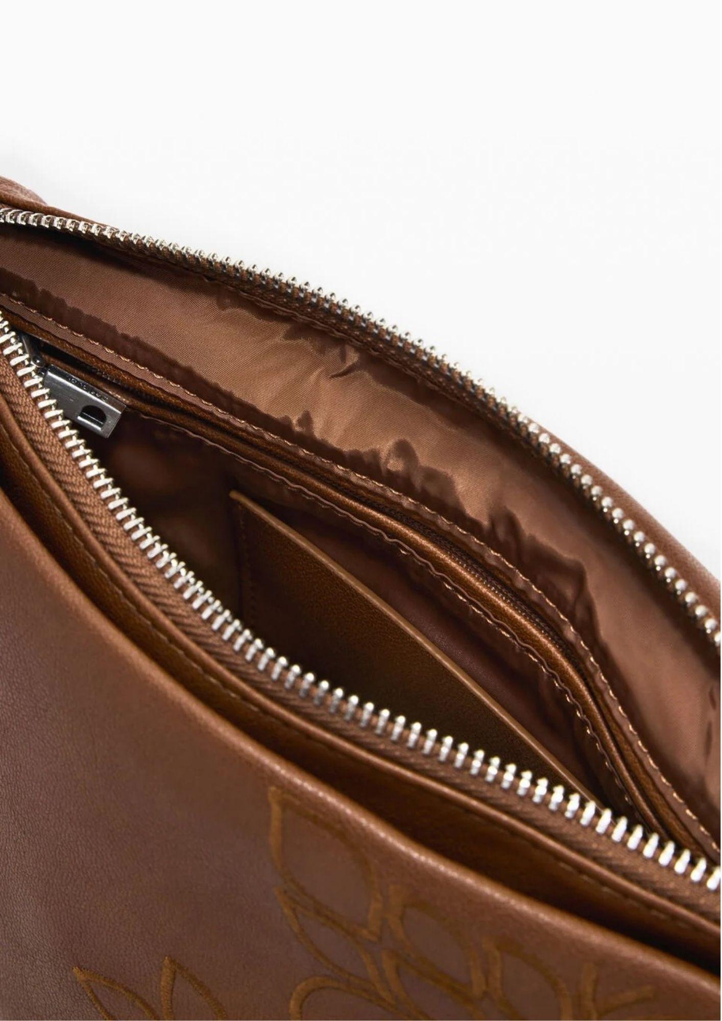 Desigual Borsa Donna Bag Sierra CAmel Murano Marrone 26SAXPB8 6011 DESIGUAL 