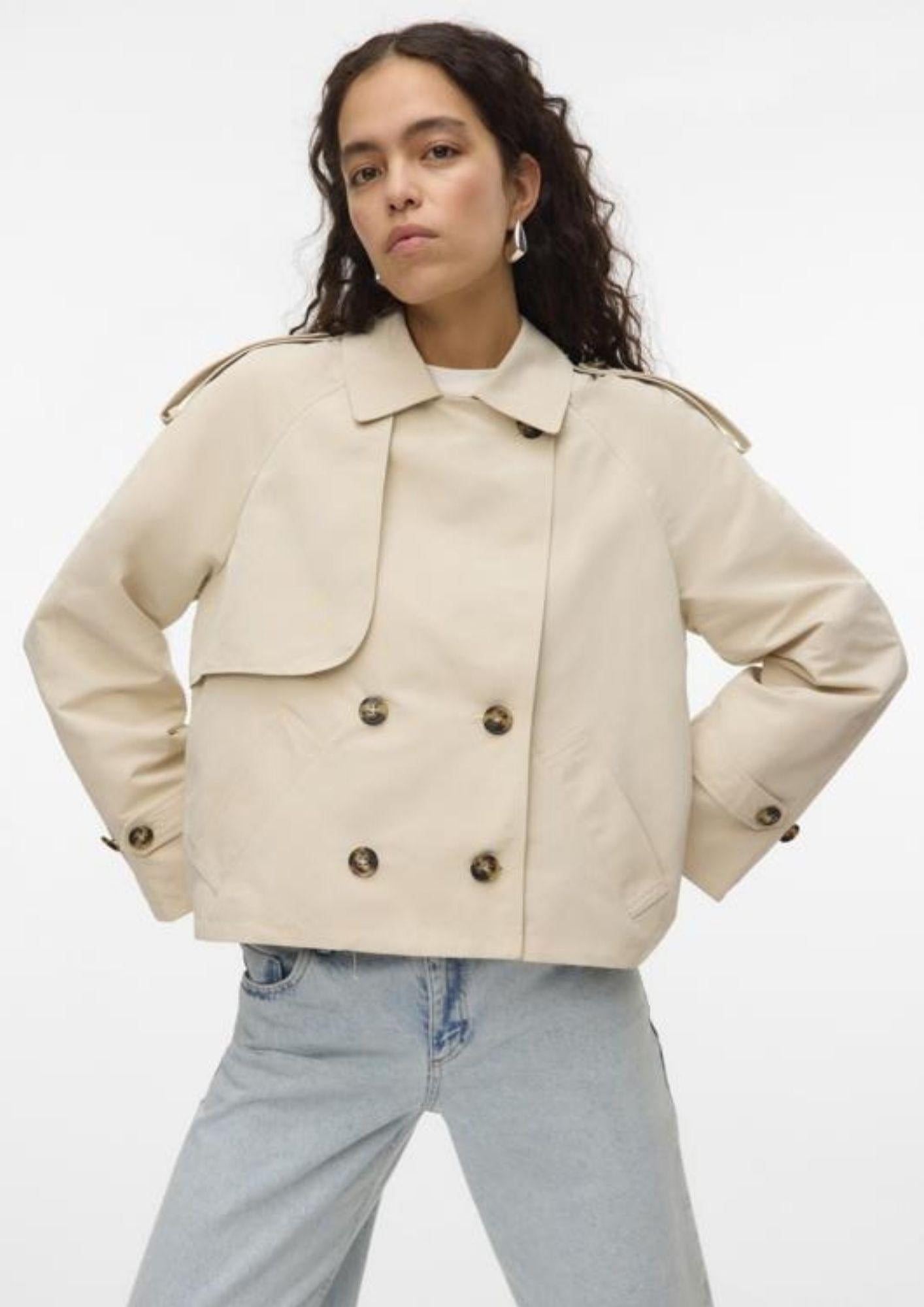 Vero Moda Giubbino Donna Chloe Beige 10309534 Oatmeal VERO MODA 