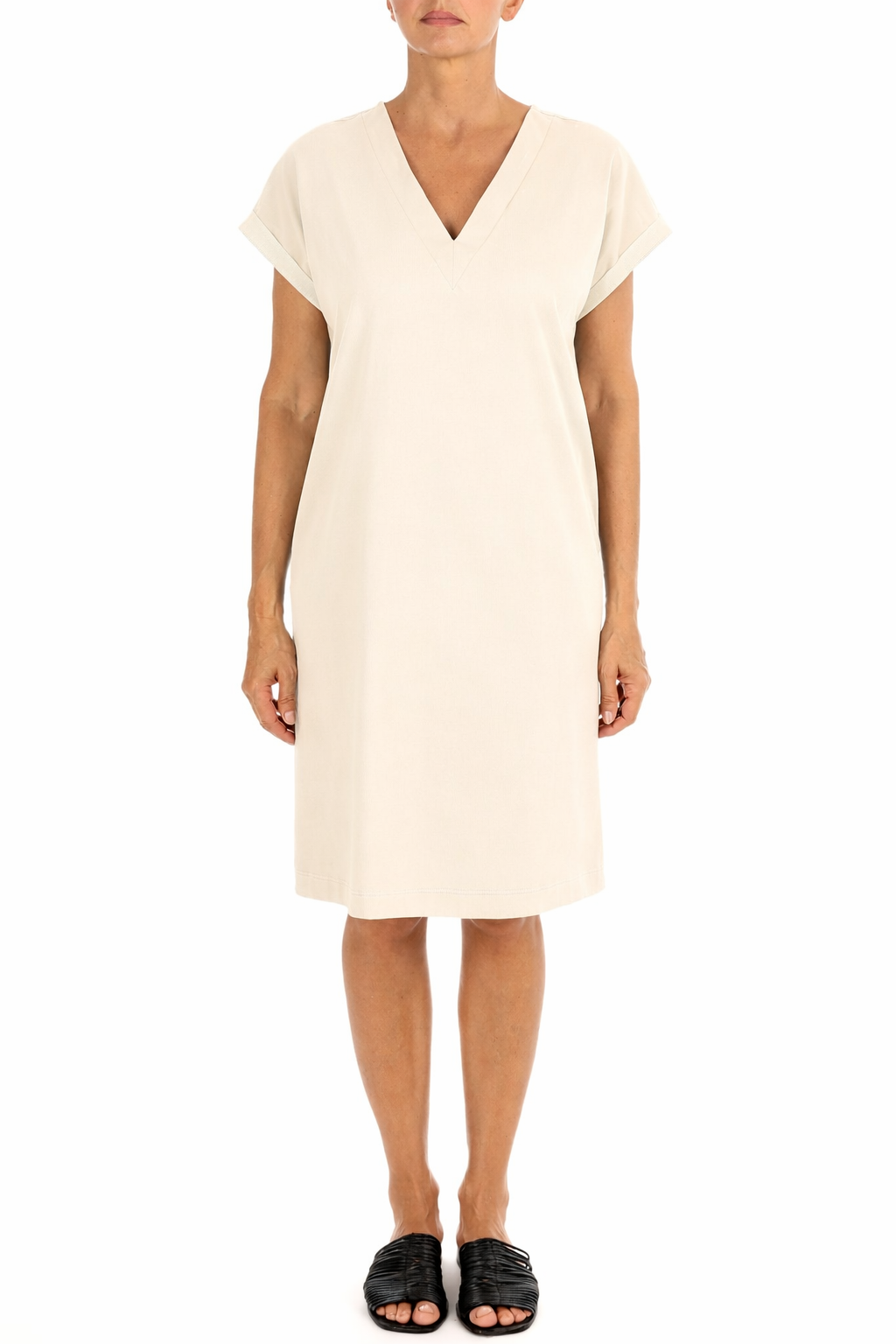 Diana Gallesi Vestito Donna Crema 7045R005004N 02 DIANA GALLESI 