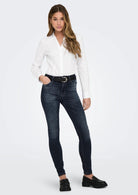 Jacqueline De Yong Camicia Donna Mio Bianca 15329318 White JACQUELINE DE YONG 