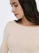 Jacqueline De Yong Maglia Donna Sandshell Jdysissy 15364527 Sandshell CLOUD DANCER JACQUELINE DE YONG 