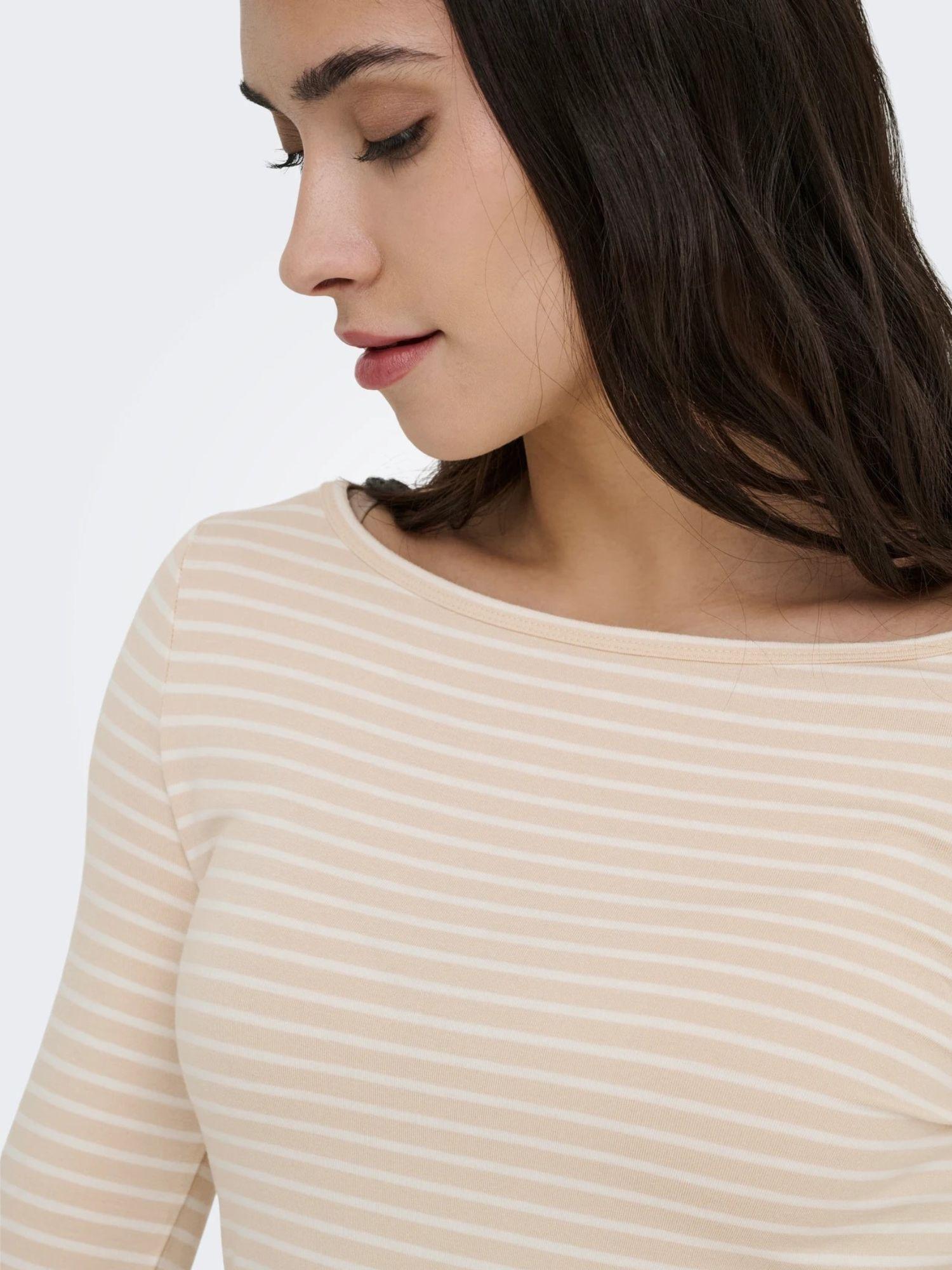 Jacqueline De Yong Maglia Donna Sandshell Jdysissy 15364527 Sandshell CLOUD DANCER JACQUELINE DE YONG 