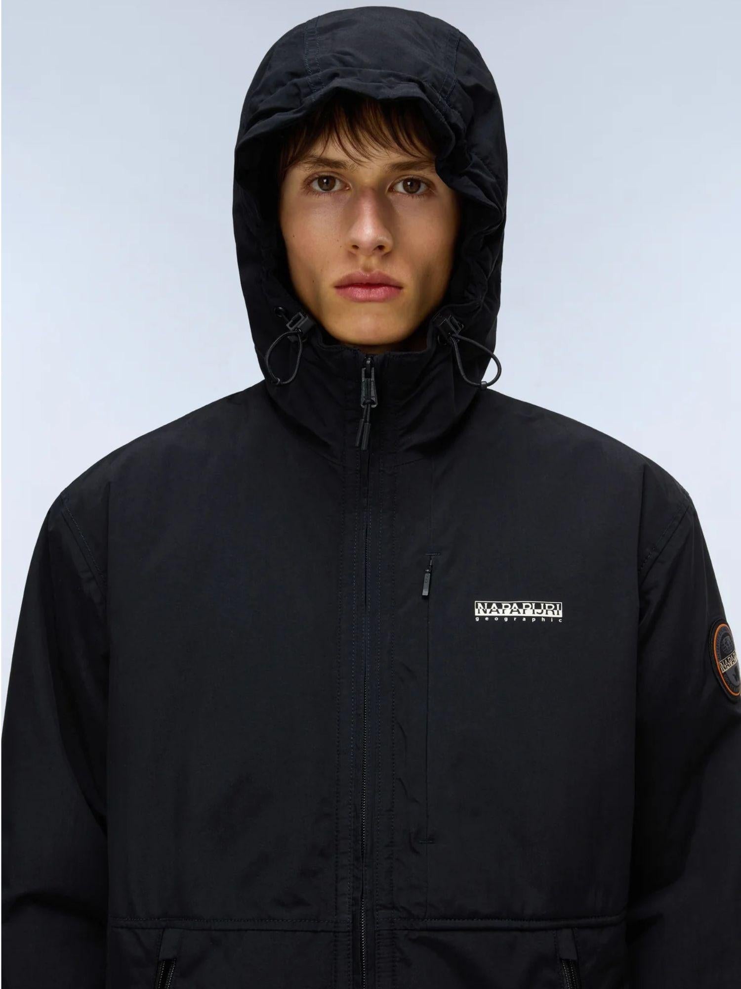 Napapijri Giacca Invernale Uomo Tundra Nero NP0A8928 941 NAPAPIJRI 