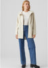 Vero Moda Women's Waterproof Jacket in Oatmeal