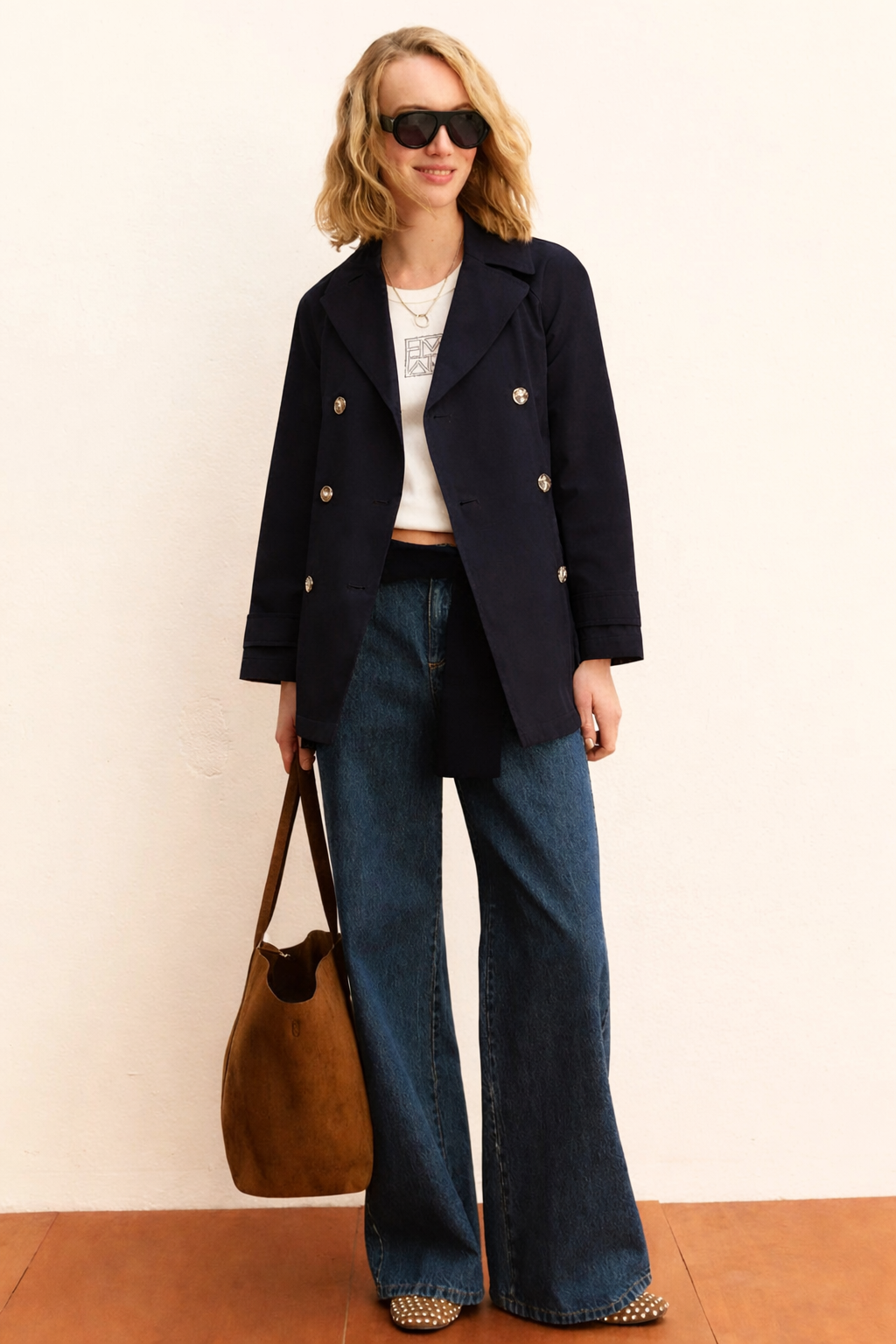 Emme Marella Impermeabile Donna Emmsottile Blu 2615021121200 008 EMME MARELLA 