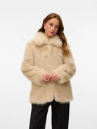 Vero Moda VMGLORIA Giacca invernale Donna Grey Oatmeal 10333912 Oatmeal VERO MODA 