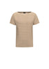 Emme Marella T-Shirt Donna Congo Marrone Tabacco a Righe