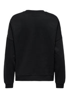 Jacqueline De Young Felpa Donna Prima Nera 15359896 Black GLITTER FRILL JACQUELINE DE YONG 