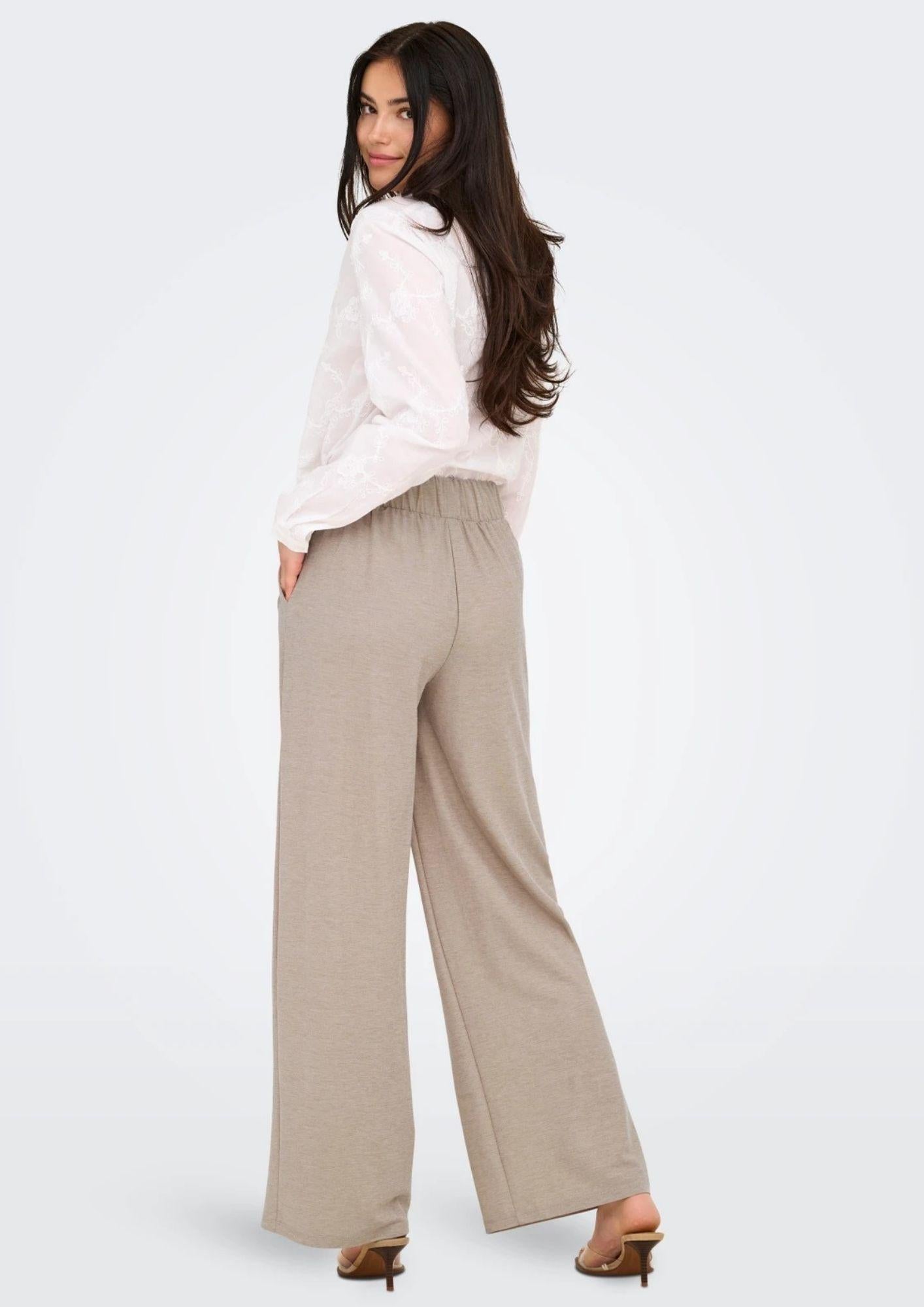 Jacqueline De Yong Pantalone Donna Birdie Grigio 15320882 Chateau Gray JACQUELINE DE YONG 